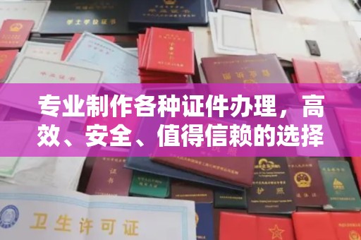 崇明专业制作各种证件办理，高效、安全、值得信赖的选择