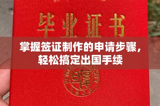 崇明掌握签证制作的申请步骤，轻松搞定出国手续